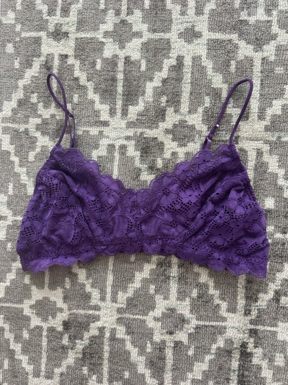 EUC Honeydew Intimates Purple Lace Bralette - Women's Intimates